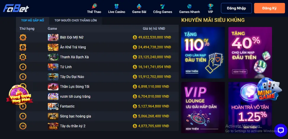 Các cửa đặt cược Player, Banker, Tie trong Baccarat